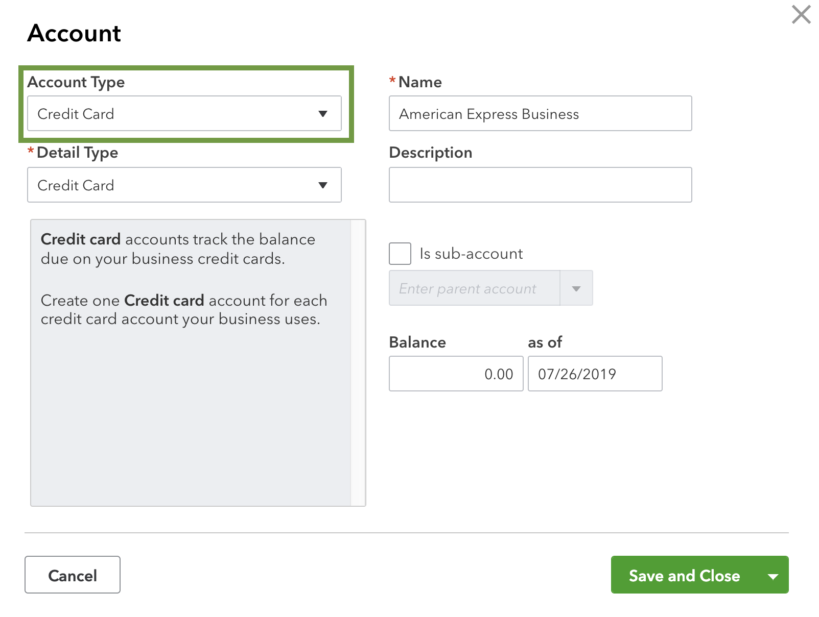 Connect your American Express Business account to QuickBooks Online